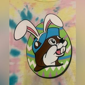 Buc-ee’s Pastel Tye dye Easter T-Shirt           E-848